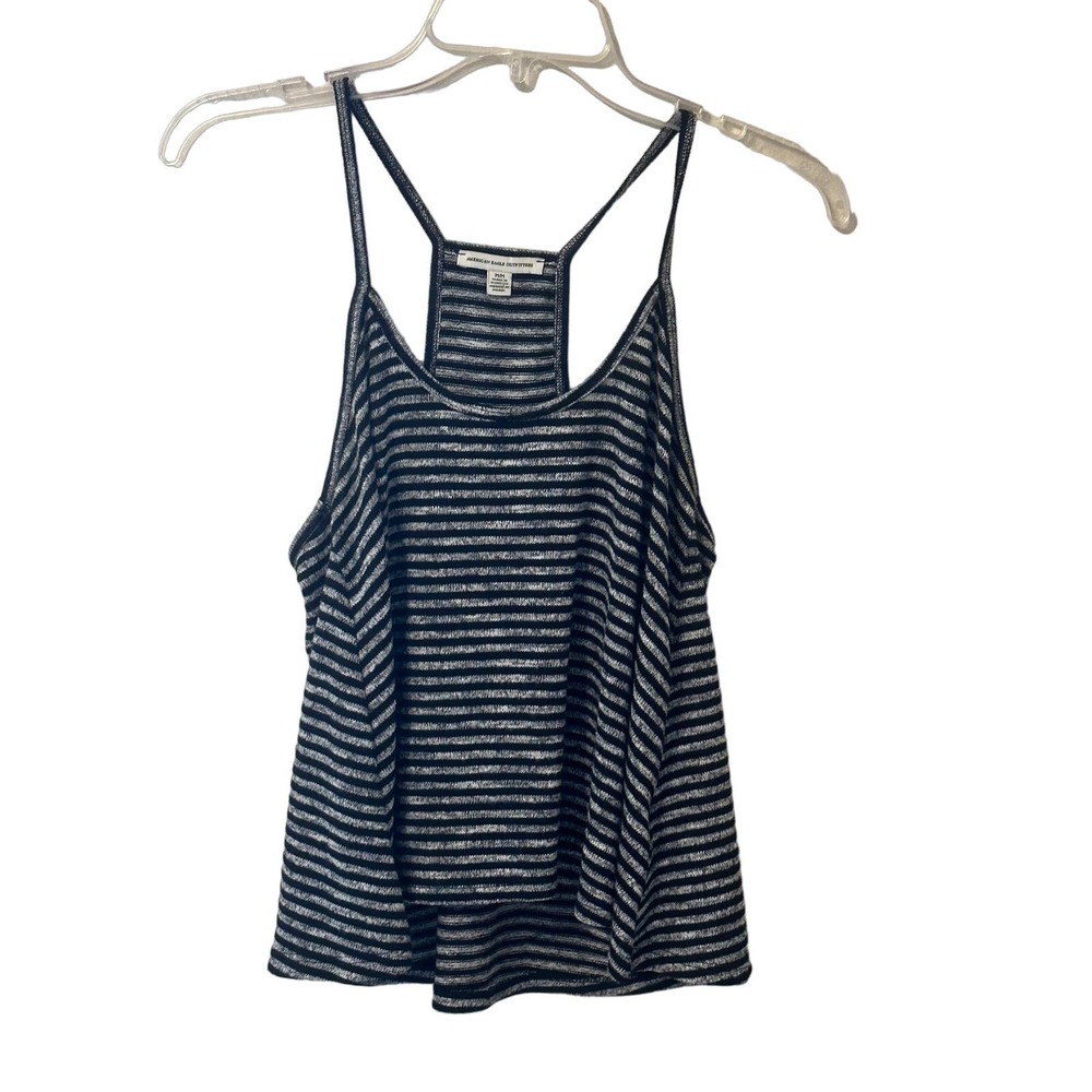 🍒 American Eagle Outfitters Striped Tank Top Size Medium